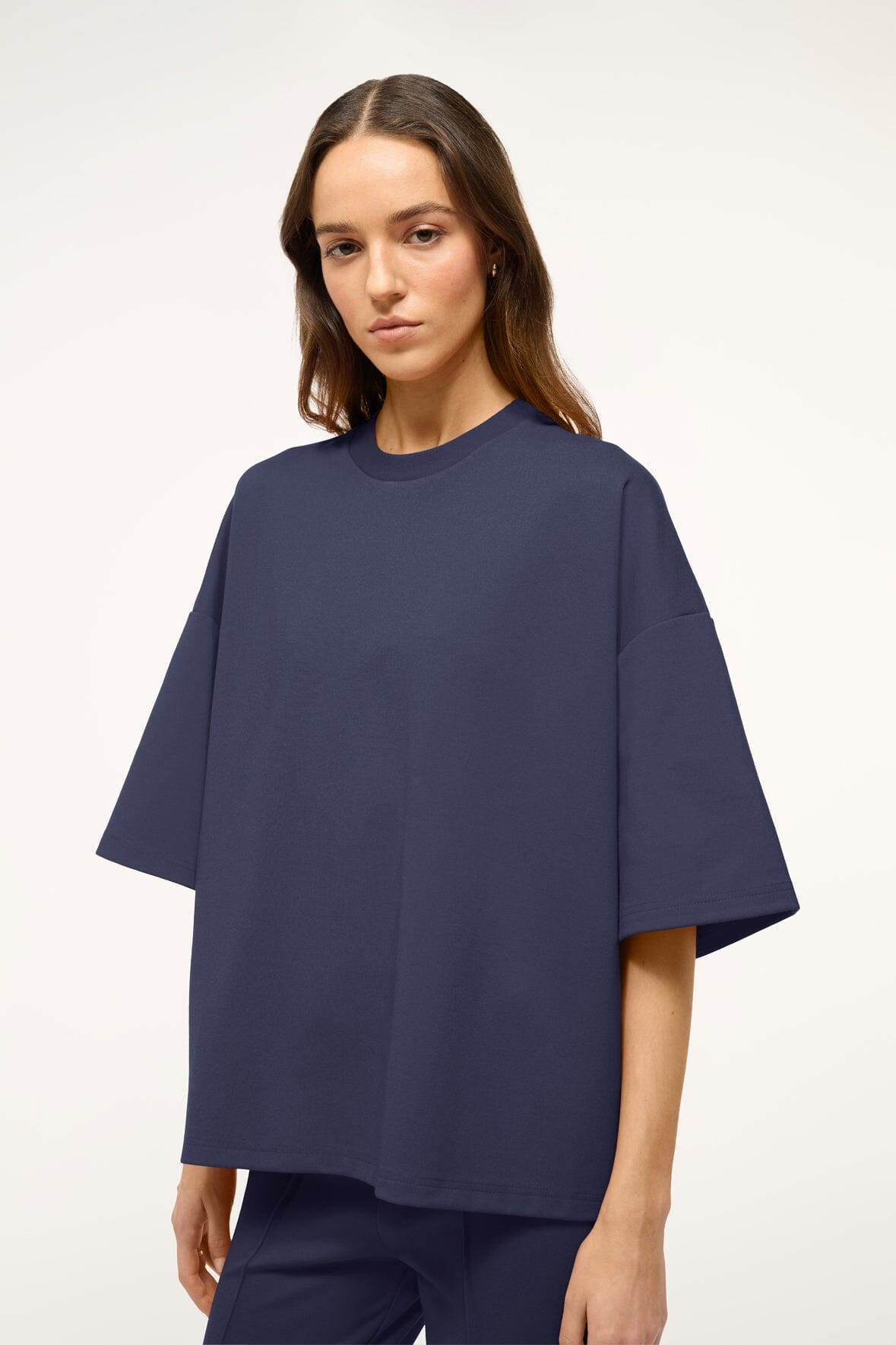 STAUD Clothing Capsule Top Navy