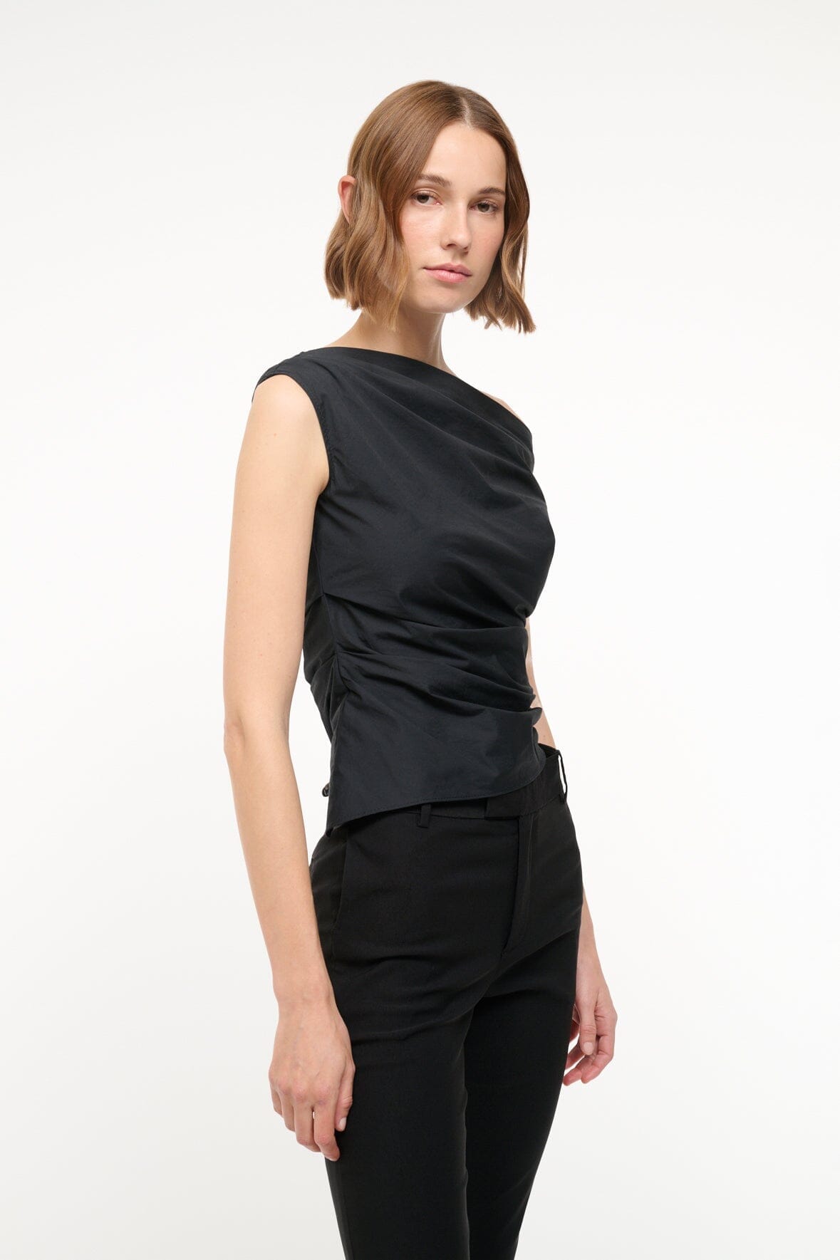 STAUD Clothing Su26 Phare Top Black