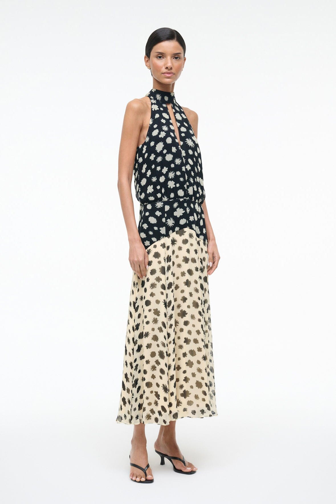 STAUD Sale Camryn Dress Ditsy Multi