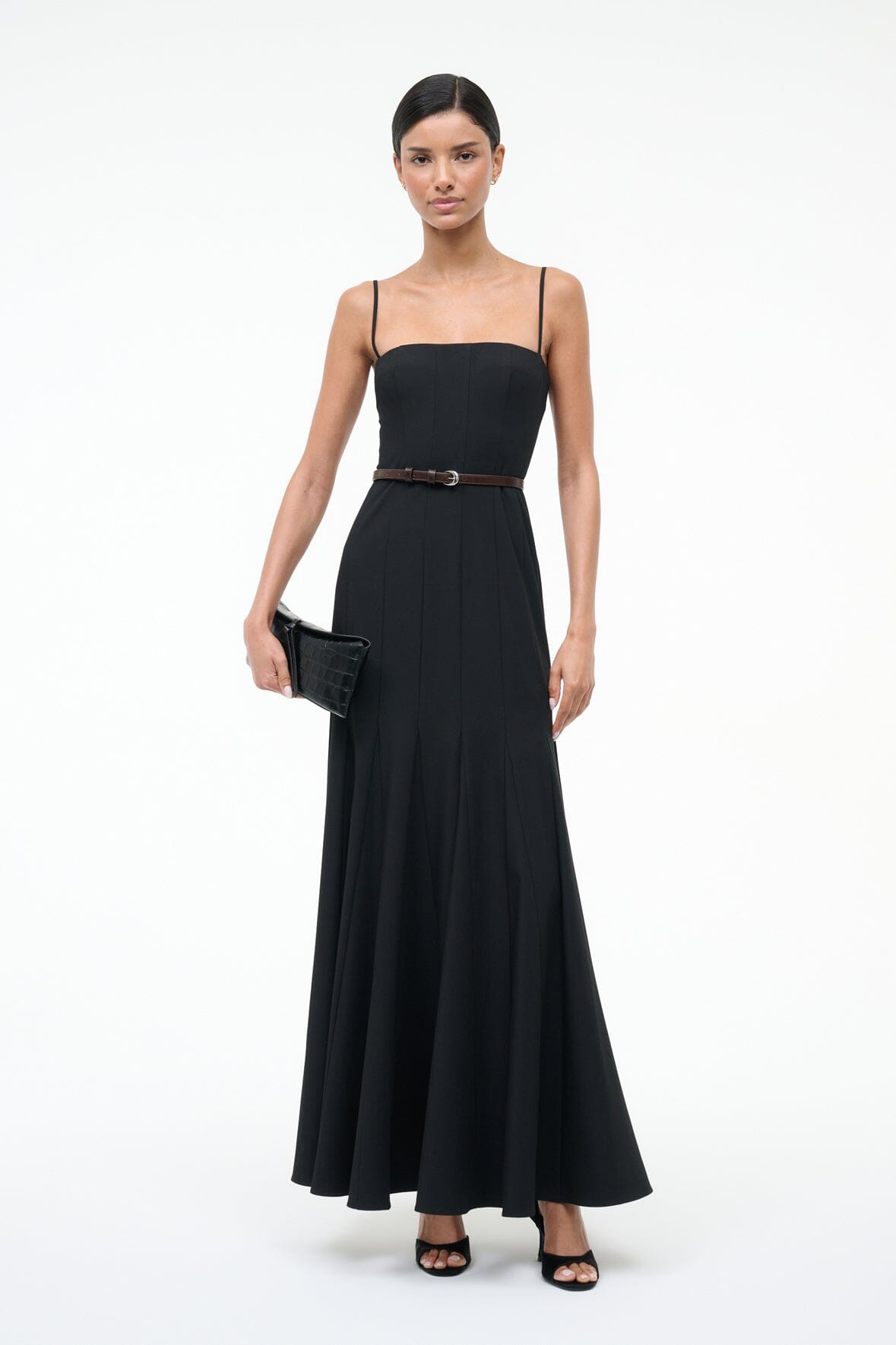 STAUD Sale Rila Dress Black