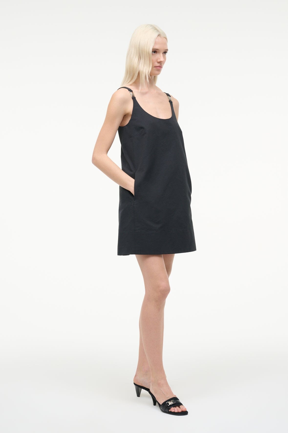 STAUD Sale Glade Dress Black