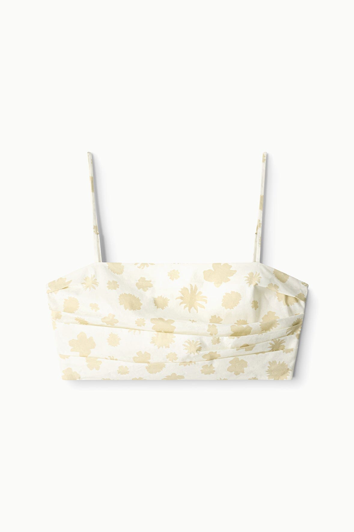 STAUD Sale Lorenzo Top Meringue Ditsy