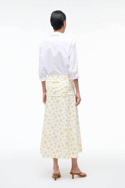 STAUD Sale Sol Skirt Meringue Ditsy