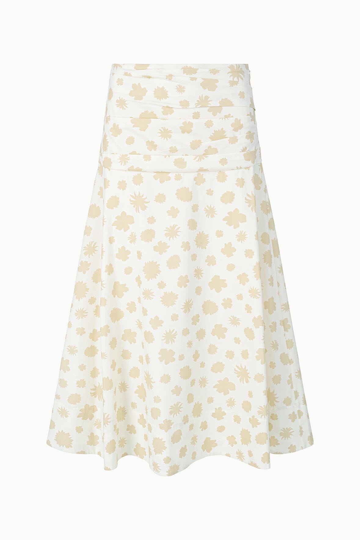 STAUD Sale Sol Skirt Meringue Ditsy