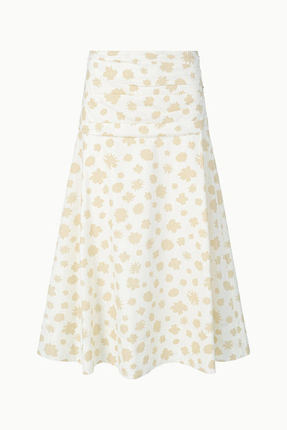 STAUD Sale Sol Skirt Meringue Ditsy