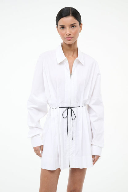 STAUD Sale Chi Dress White