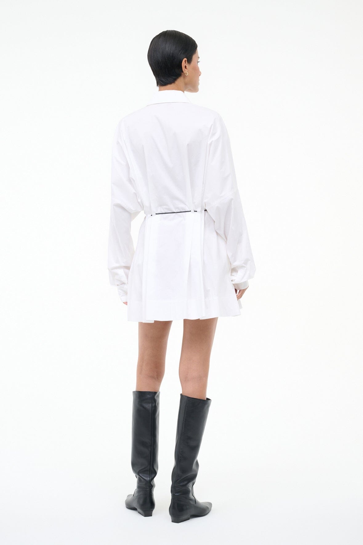 STAUD Sale Chi Dress White