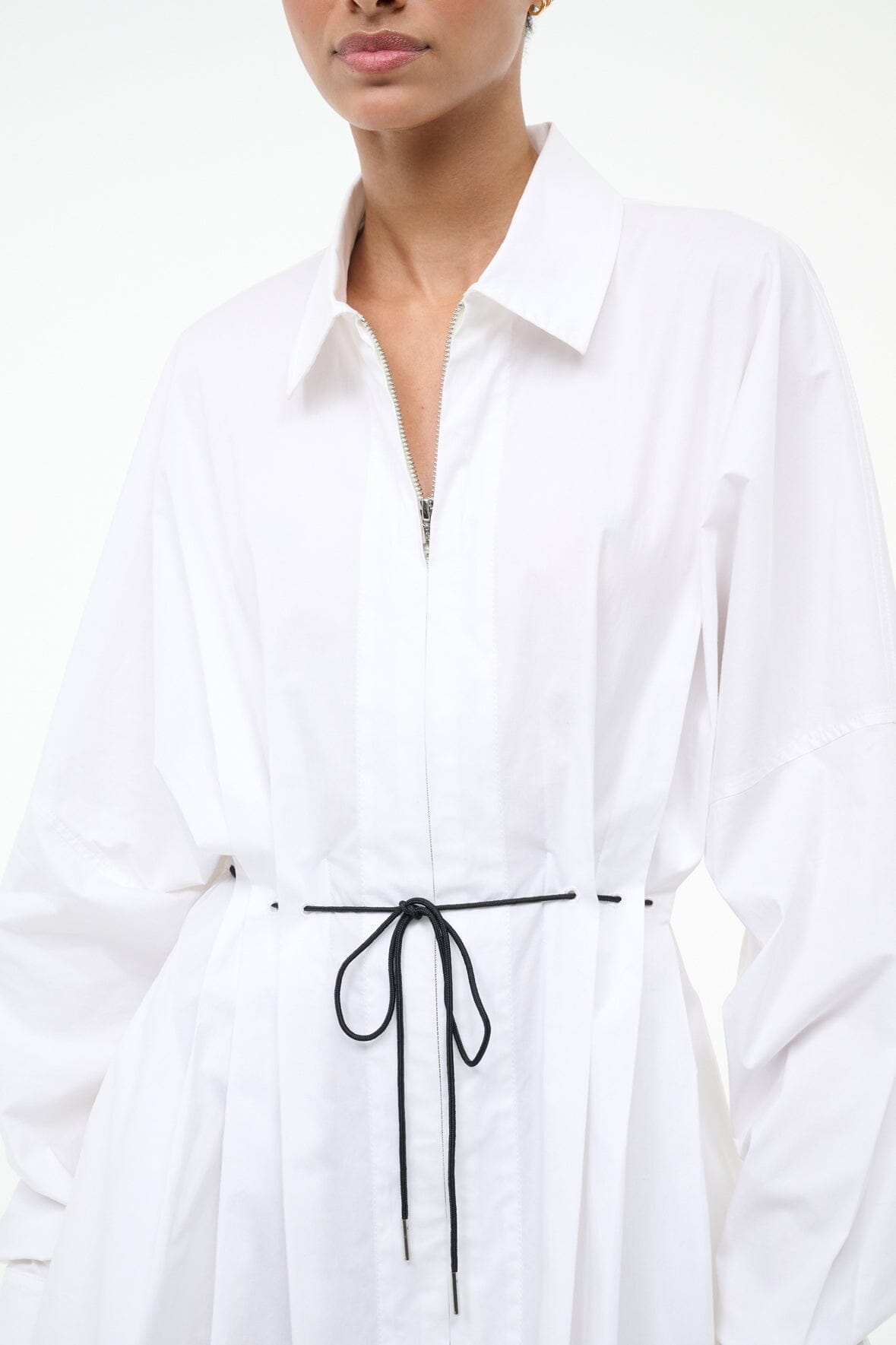 STAUD Sale Chi Dress White