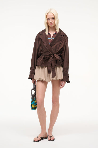 STAUD Sale Vale Jacket Earth