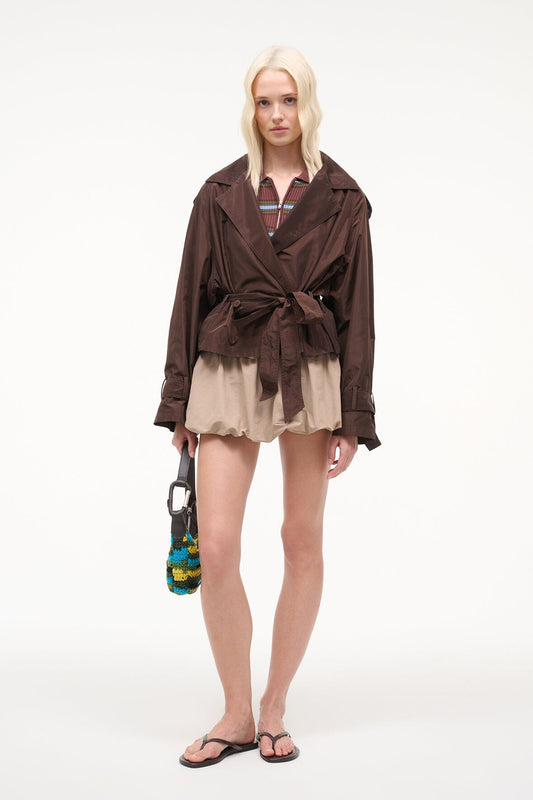 STAUD Sale Vale Jacket Earth