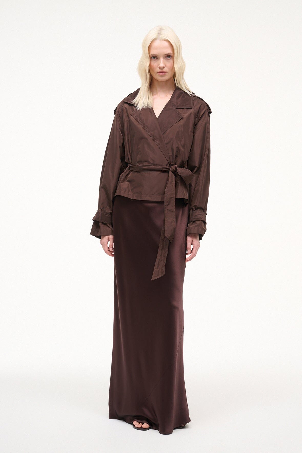 STAUD Sale Vale Jacket Earth