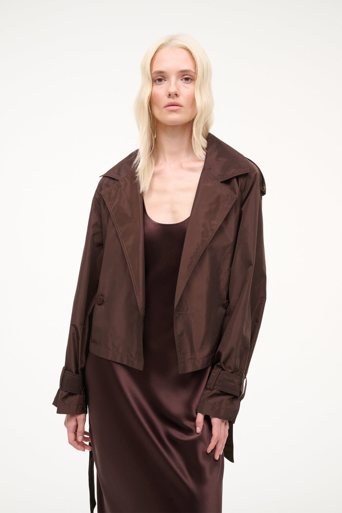 STAUD Sale Vale Jacket Earth