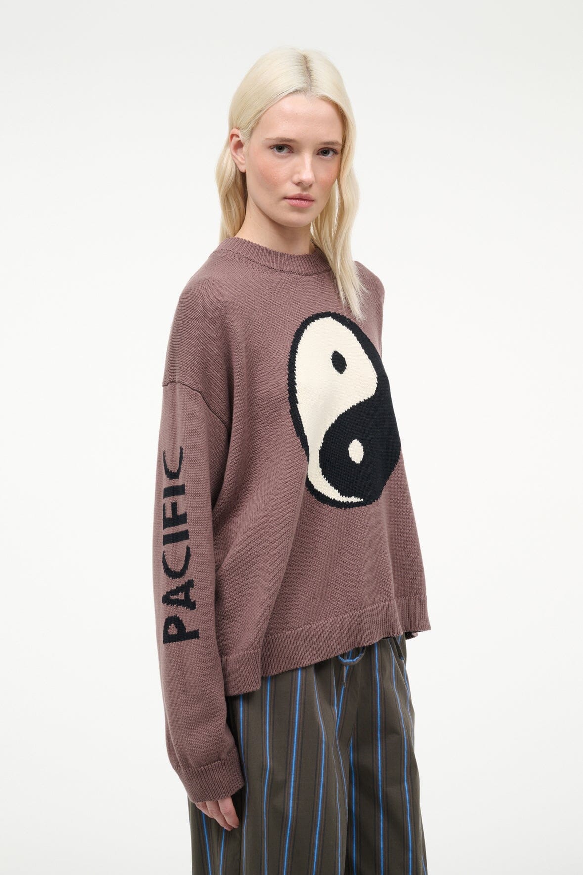 STAUD Sale Giada Sweater Mink