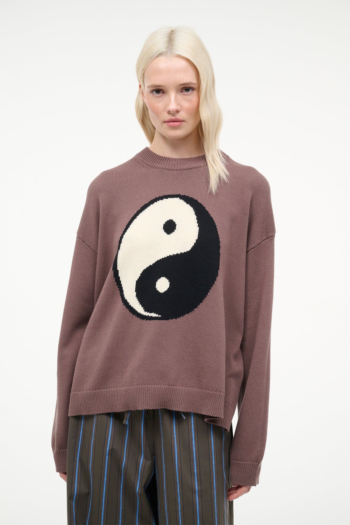 STAUD Sale Giada Sweater Mink