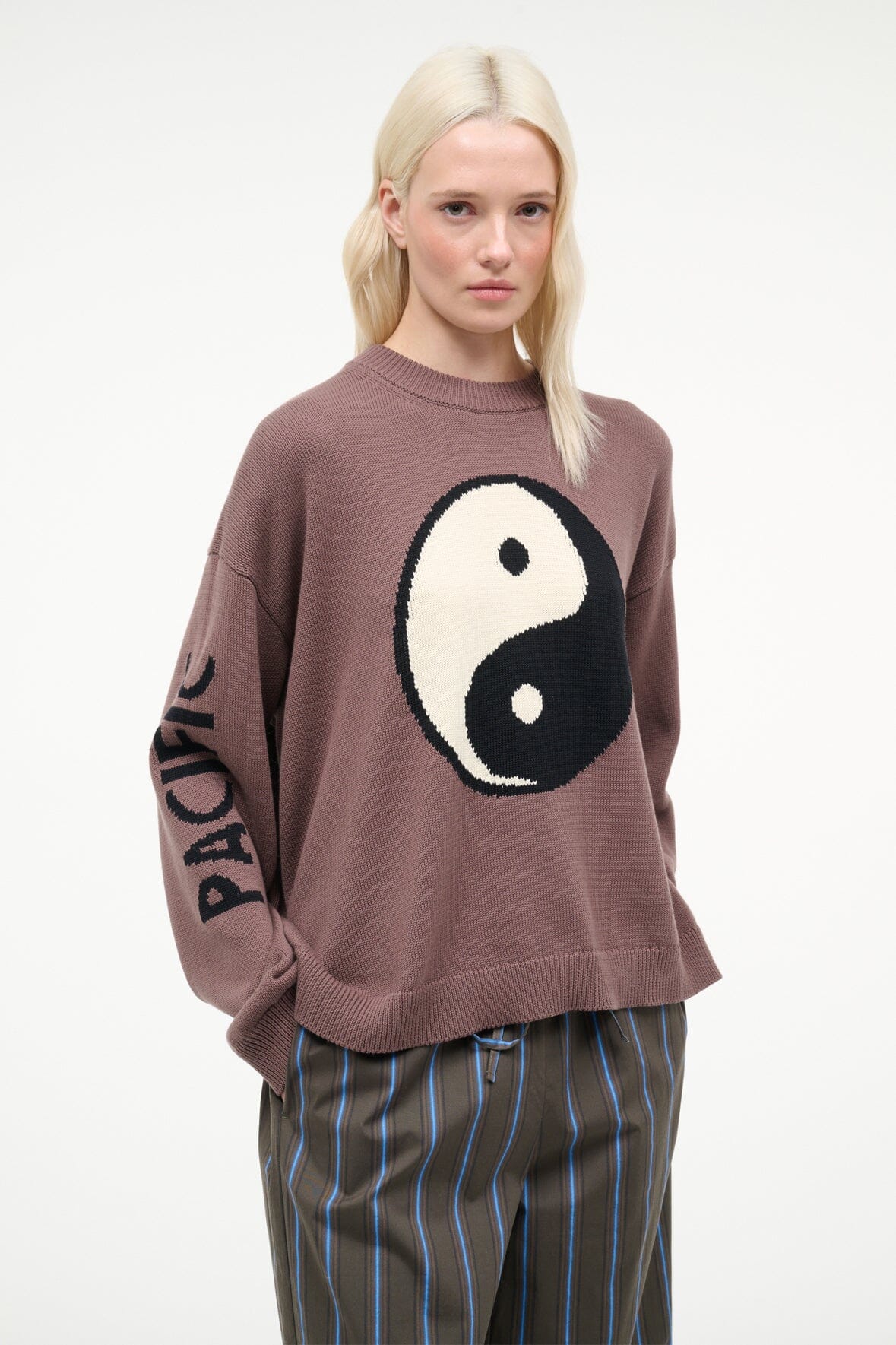STAUD Sale Giada Sweater Mink