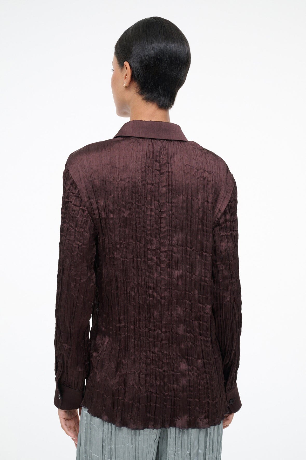 STAUD Sale Suki Shirt Earth