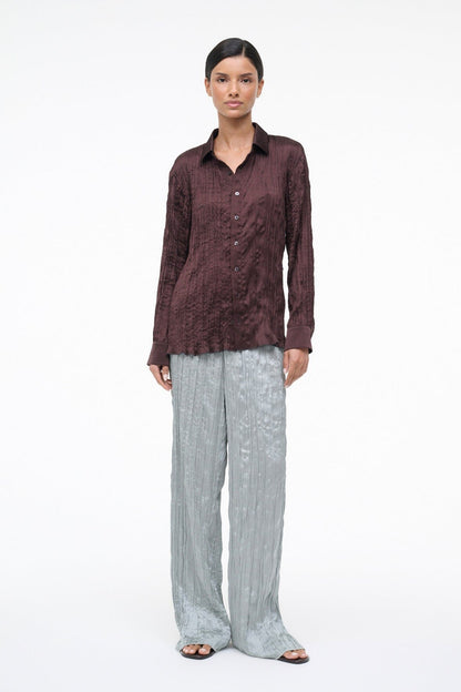 STAUD Sale Suki Shirt Earth