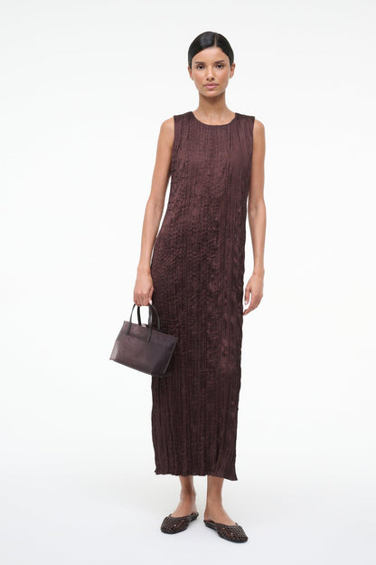 STAUD Sale Mizu Dress Earth