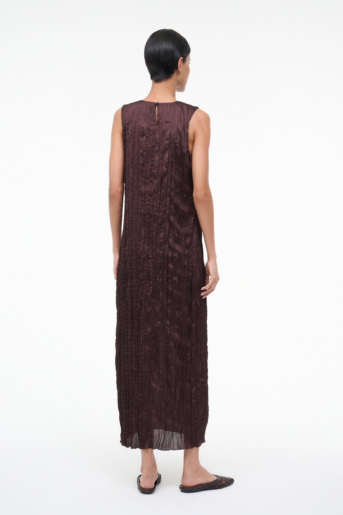 STAUD Sale Mizu Dress Earth