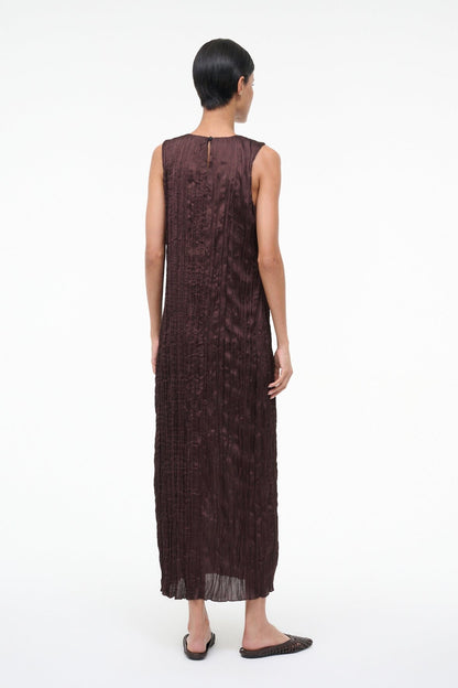 STAUD Sale Mizu Dress Earth