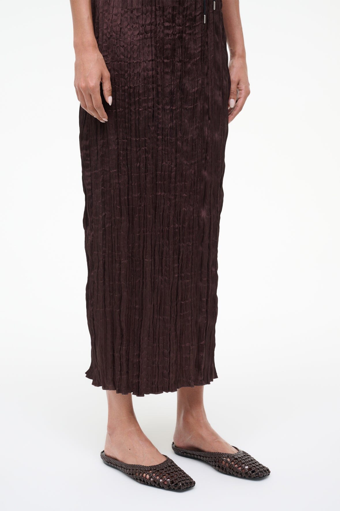 STAUD Sale Mizu Dress Earth