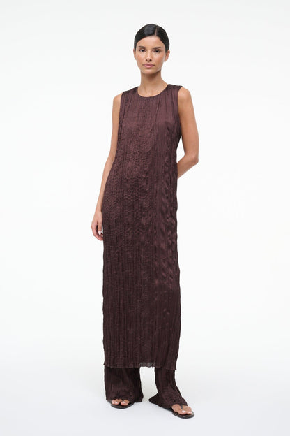 STAUD Sale Mizu Dress Earth