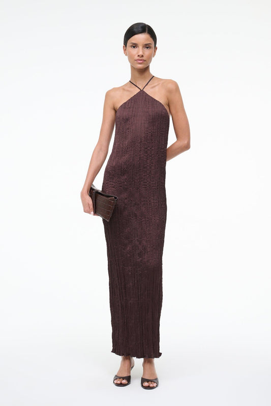 STAUD Sale Akari Dress Earth