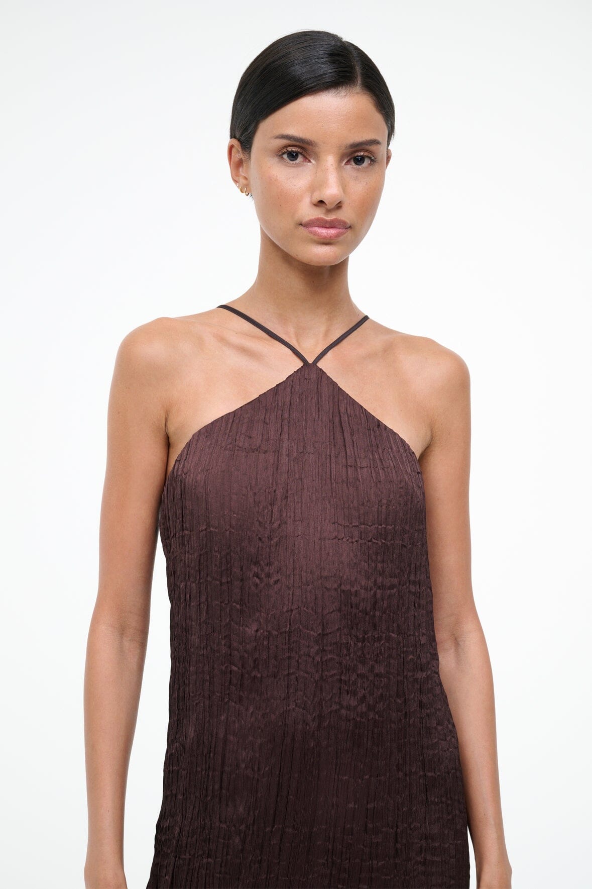 STAUD Sale Akari Dress Earth