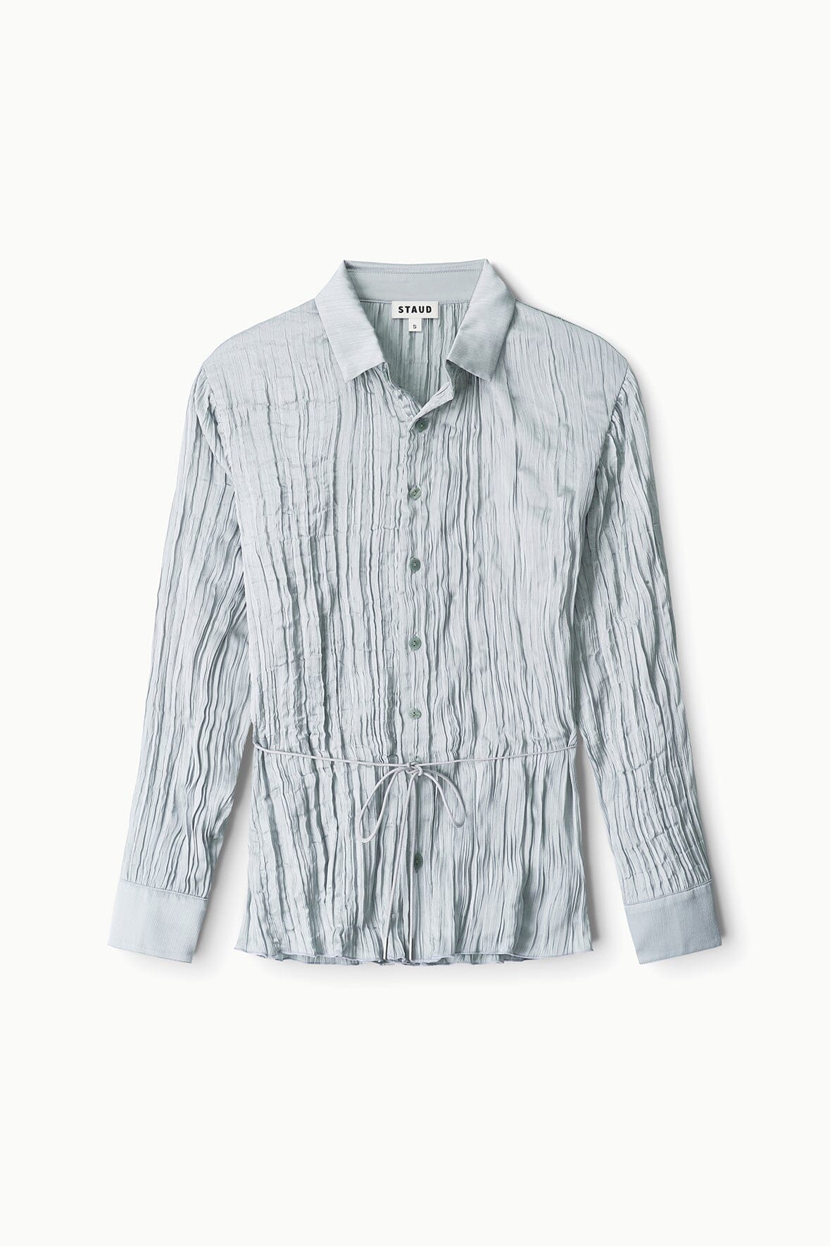 STAUD Sale Suki Shirt Silver Sage