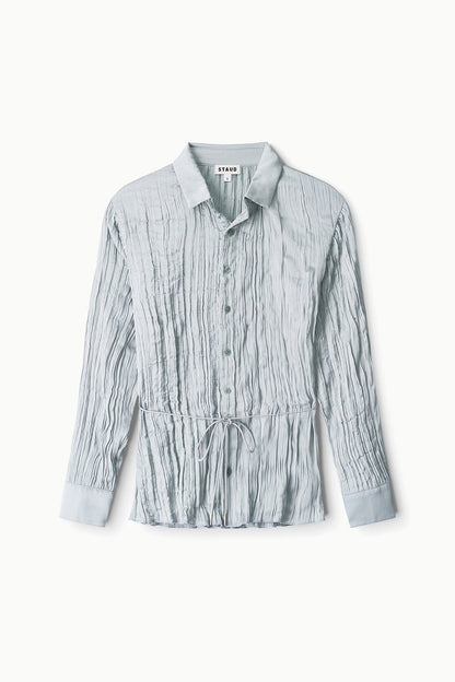 STAUD Sale Suki Shirt Silver Sage