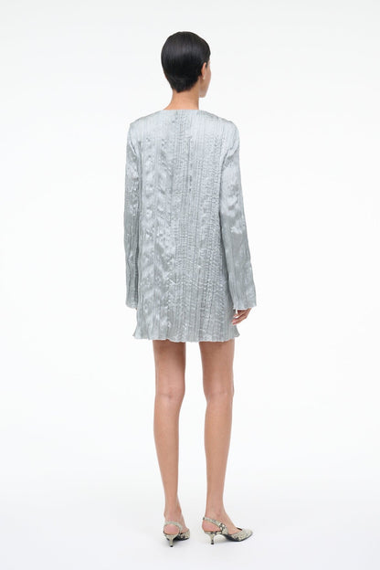 STAUD Sale Kona Dress Silver Sage