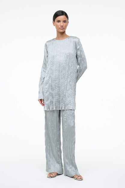 STAUD Sale Kona Dress Silver Sage