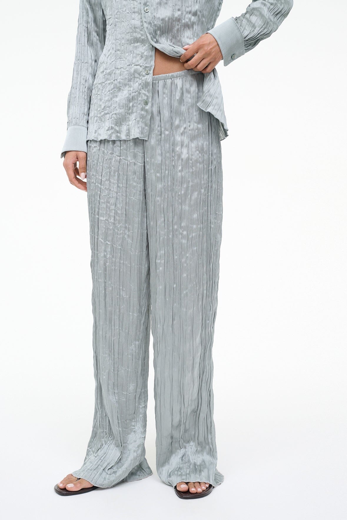 STAUD Sale Nami Pant Silver Sage