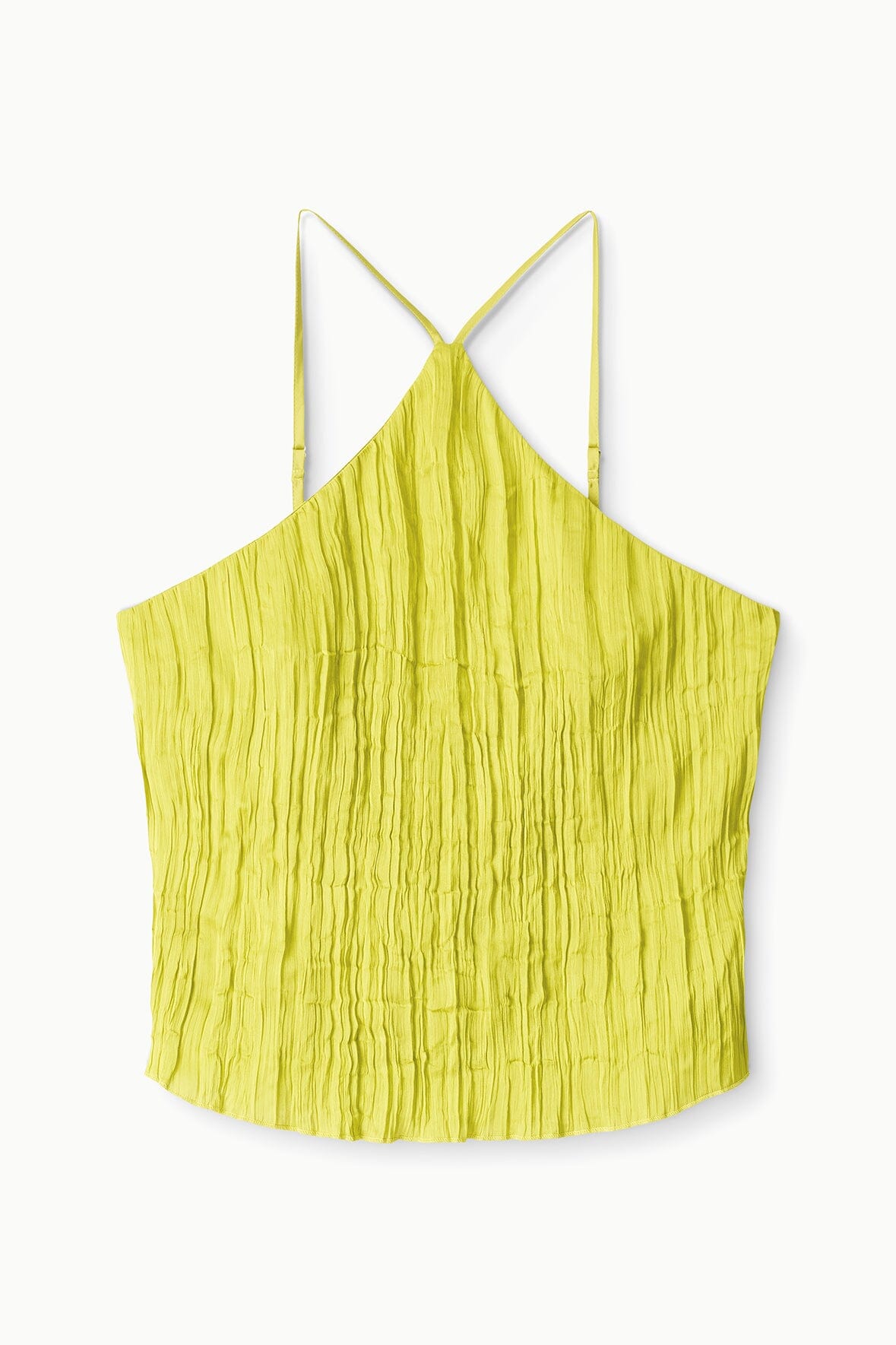 STAUD Sale Akari Top Chartreuse