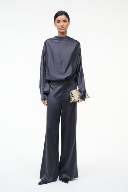 STAUD Sale Stroll Silk Pant Nocturne