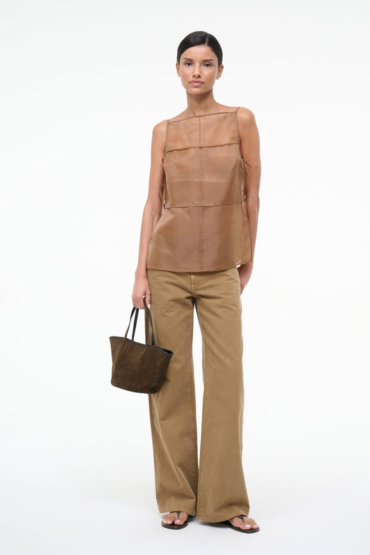 STAUD Sale Chandler Top Walnut