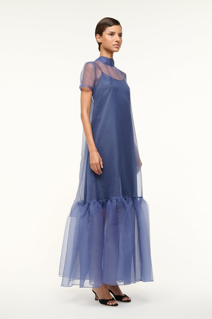 STAUD Clothing Calluna Dress Navy