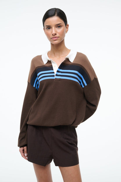 STAUD Sale Sail Top Earth Multi Stripe