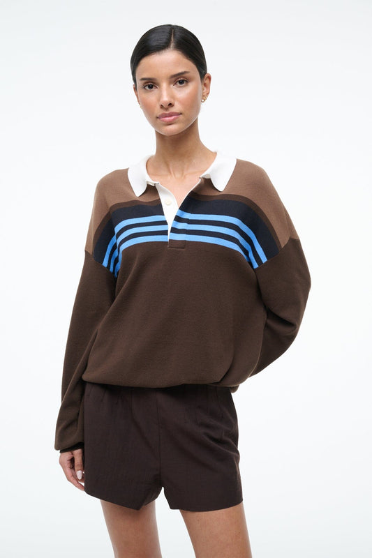 STAUD Sale Sail Top Earth Multi Stripe