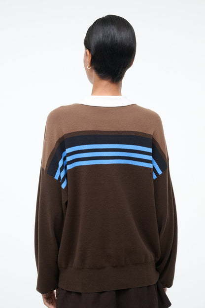 STAUD Sale Sail Top Earth Multi Stripe