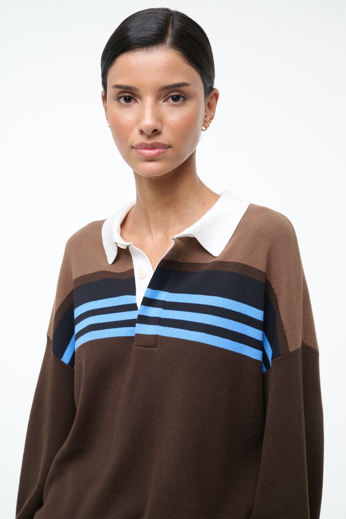 STAUD Sale Sail Top Earth Multi Stripe