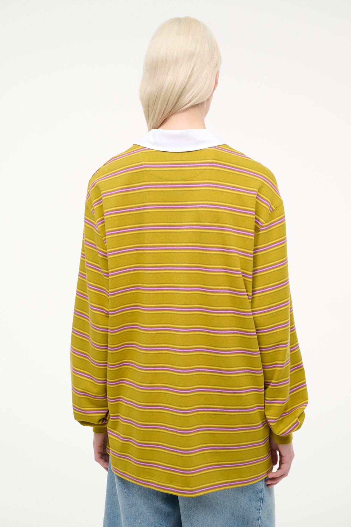 STAUD Sale Gavin Shirt Baja Stripe