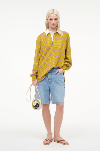 STAUD Sale Gavin Shirt Baja Stripe