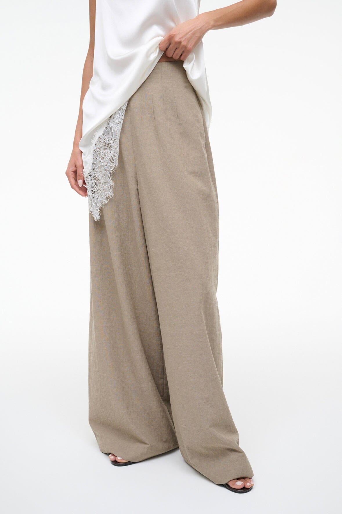 STAUD Sale Magpie Pant Natural