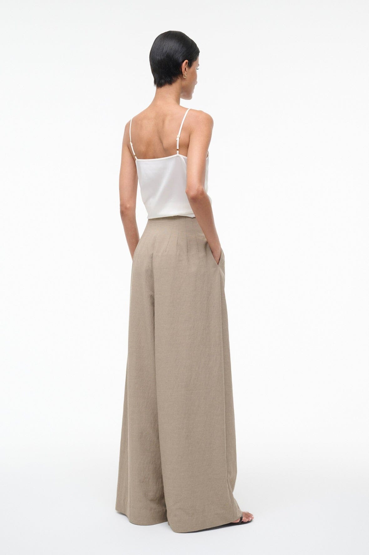 STAUD Sale Magpie Pant Natural