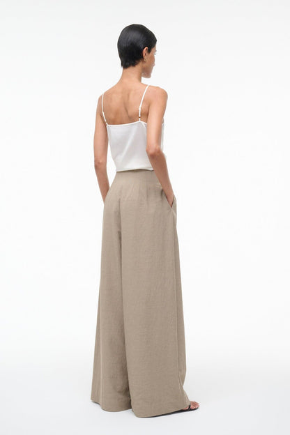 STAUD Sale Magpie Pant Natural