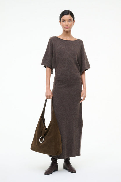 STAUD Sale Amelie Sweater Dress Canyon