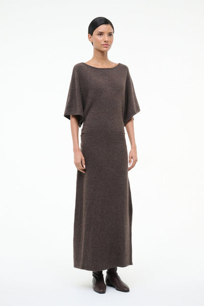 STAUD Sale Amelie Sweater Dress Canyon