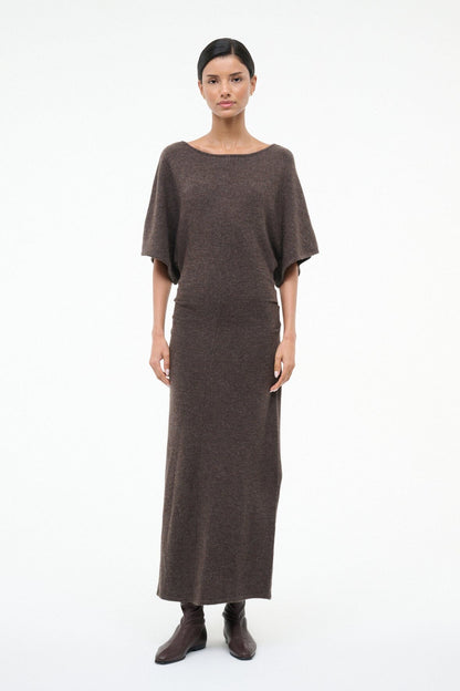 STAUD Sale Amelie Sweater Dress Canyon