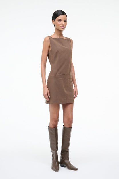 STAUD Sale Skyla Dress Nutmeg